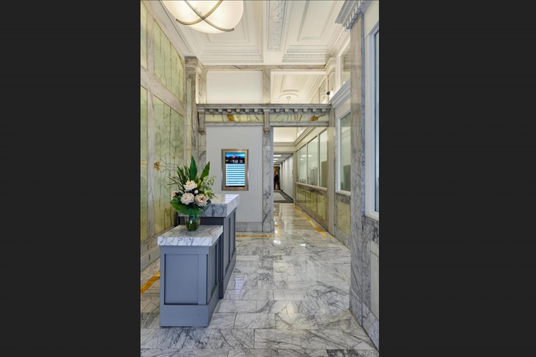Sutter St. San Francisco lobby commercial construction
